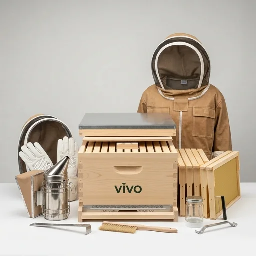 VIVO Complete Beginner Beekeeping Kit