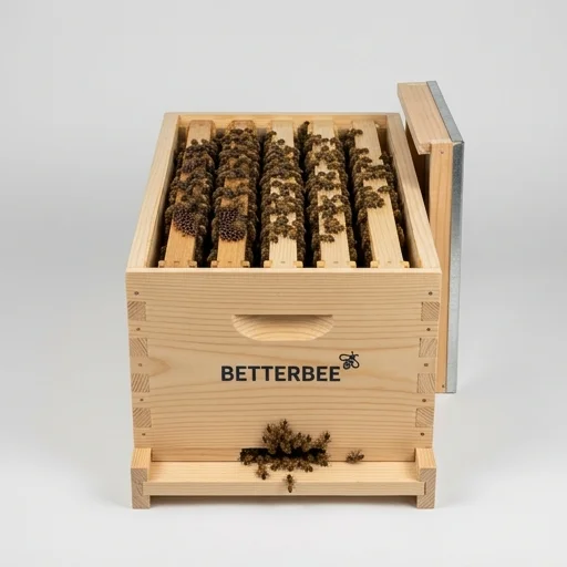 Betterbee 5-Frame Nuc Colony (Overwintered Honey Bee Nucleus)